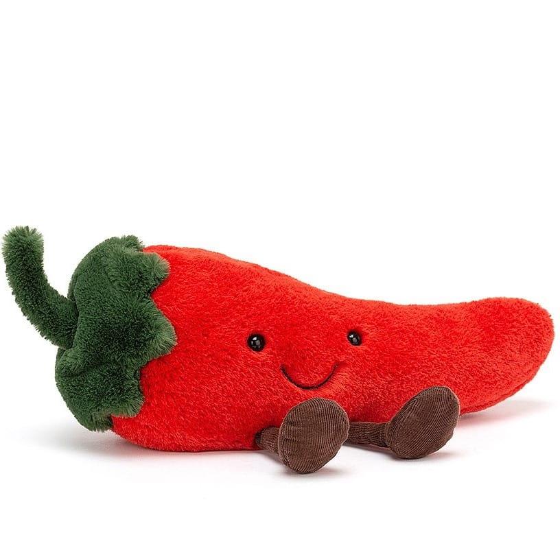 Jellycat: maskotka papryczka chili Amuseable Chilli 34 cm - Noski Noski