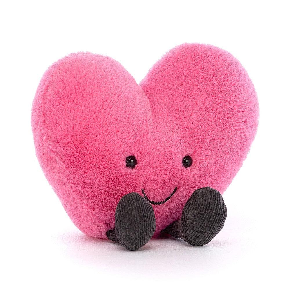 Jellycat: maskotka serce Amuseable Heart Pink 11 cm - Noski Noski