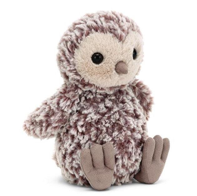 Jellycat: maskotka sówka pisklak Torvil Owl Chick 18 cm - Noski Noski
