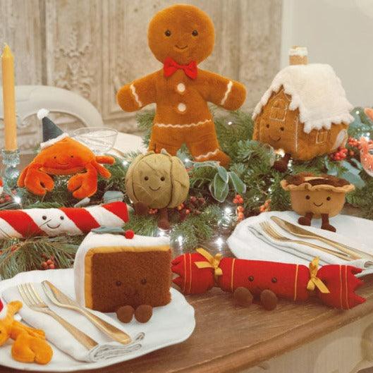 Jellycat: maskotka świąteczne ciasteczko Jolly Gingerbread Fred 52 cm - Noski Noski