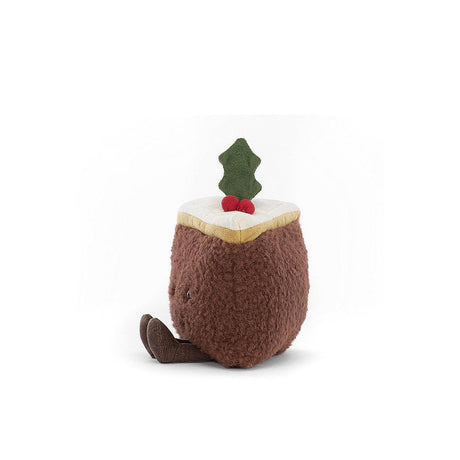 Jellycat: maskotka świąteczne ciastko Amuseable Slice Of Christmas Cake 10 cm - Noski Noski