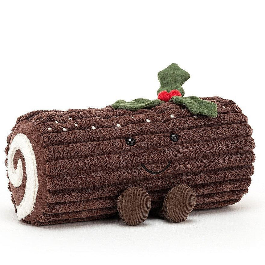 Jellycat: maskotka świąteczne ciasto Amuseable Yule Log 21 cm - Noski Noski