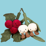 Jellycat: maskotka wesoła jemioła Amuseable Mistletoe 22 cm - Noski Noski