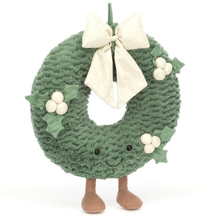 Jellycat: maskotka złoty wieniec Amuseable Gold Wreath 35 cm - Noski Noski