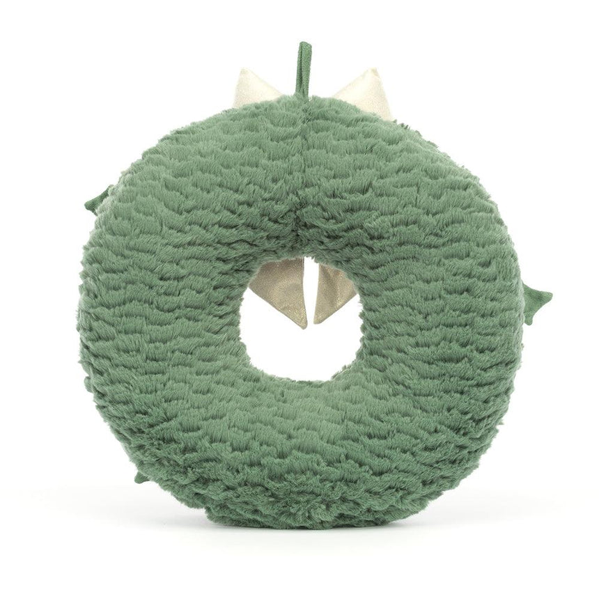 Jellycat: maskotka złoty wieniec Amuseable Gold Wreath 35 cm - Noski Noski