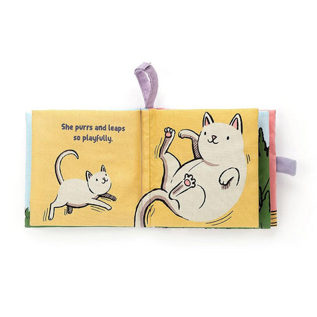 Jellycat: materiałowa książeczka Mummy Loves Me - Noski Noski