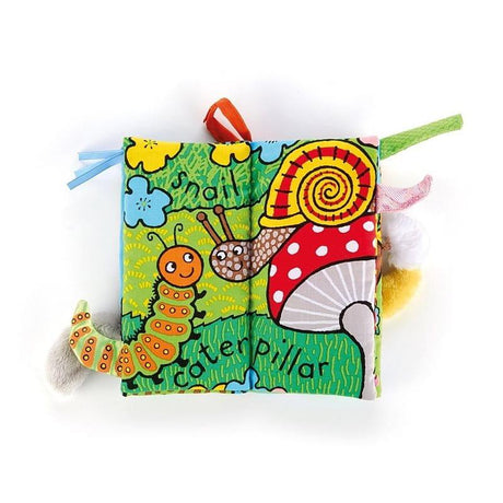 Jellycat: materiałowa książeczka z ogonami Ogród - Noski Noski
