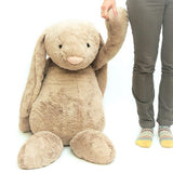 Jellycat: ogromna przytulanka beżowy królik Very Big Bashful Bunny 108 cm - Noski Noski