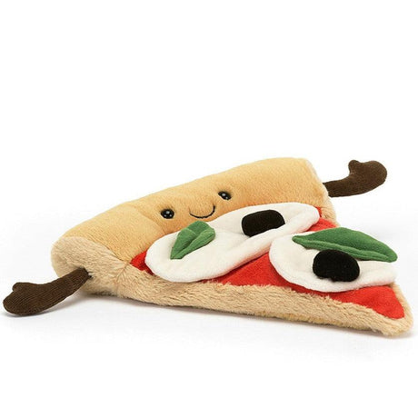 Urocza maskotka pizza Jellycat Amuseable 19 cm - idealna zabawka do przytulania i zabawy dla dzieci.