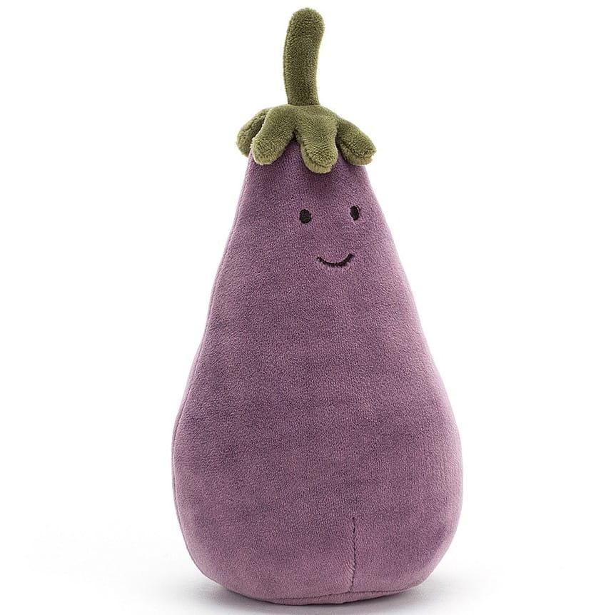 Jellycat: przytulanka bakłażan Vivacious Vegetable 17 cm - Noski Noski