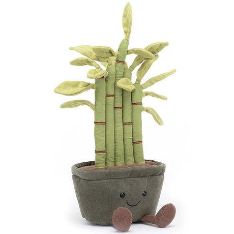 Jellycat: przytulanka bambus Amuseable Potted Bamboo 30 cm - Noski Noski