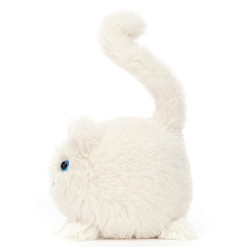 Jellycat: przytulanka biały kotek Kitten Caboodle Cream 10 cm - Noski Noski