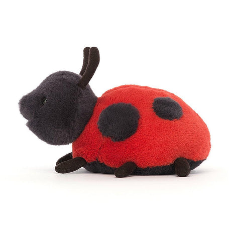 Jellycat: przytulanka biedronka Layla Ladybird 15 cm - Noski Noski