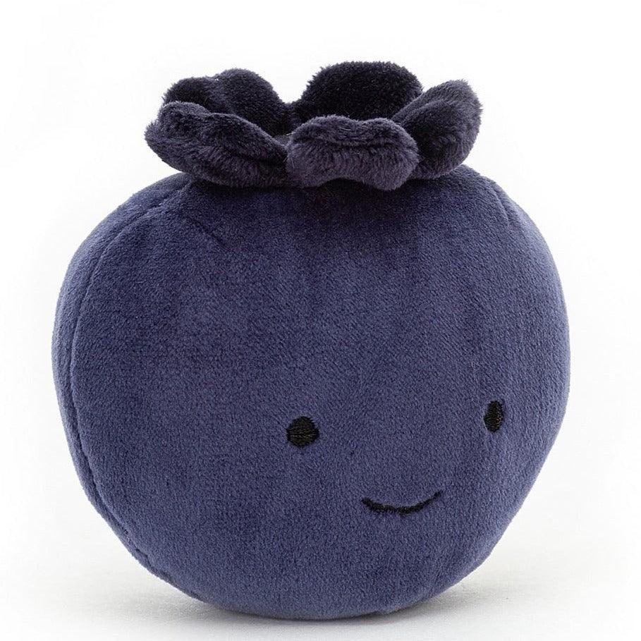 Jellycat: przytulanka borówka Fabulous Fruit Blueberry 10 cm - Noski Noski