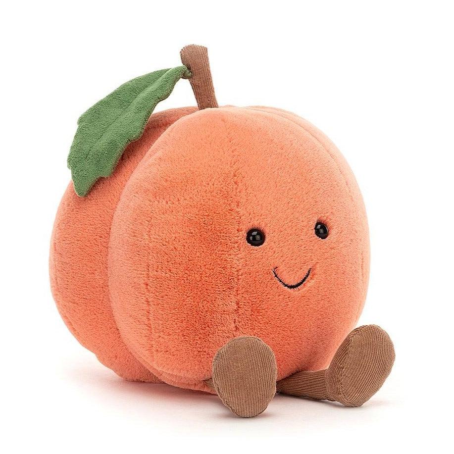Jellycat: przytulanka brzoskwinia Amuseable Peach 15 cm - Noski Noski