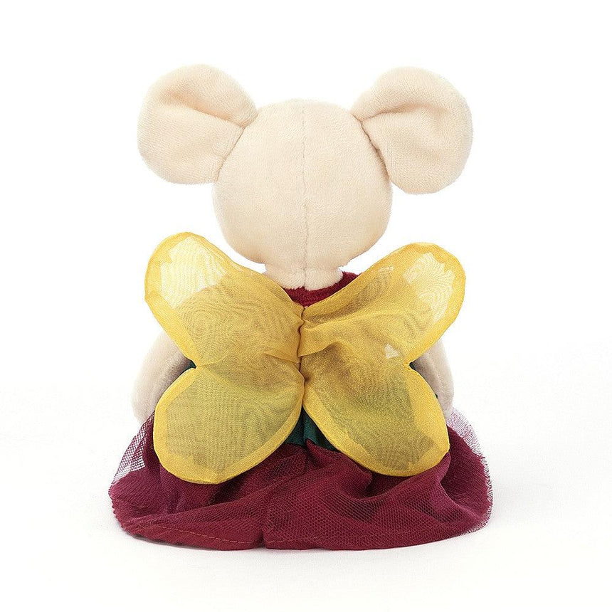 Jellycat: przytulanka cukrowa wróżka myszka Sugar Plum Fairy Mouse 25 cm - Noski Noski