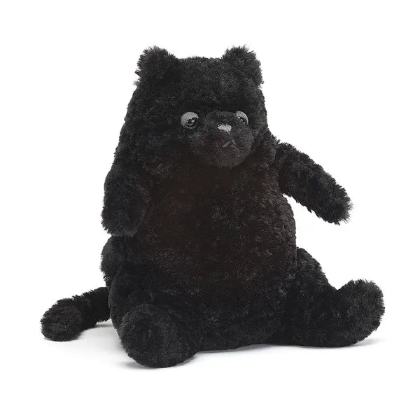 Jellycat: przytulanka czarny kot Amore 15 cm - Noski Noski