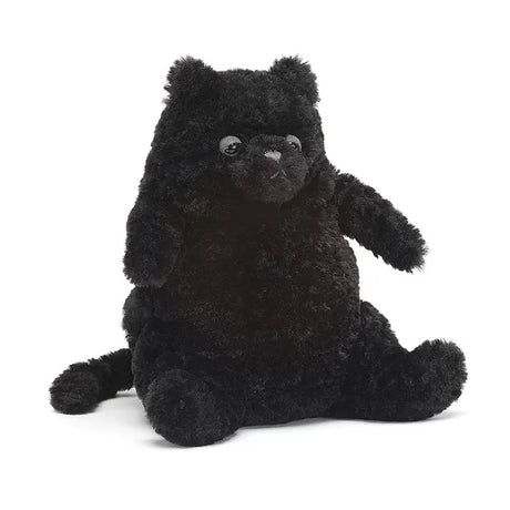 Jellycat Amore czarny kotek zabawka 15 cm - mięciutka maskotka kotek do snu i zabawy dla dzieci.