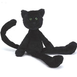 Jellycat: przytulanka czarny kot Casper 38 cm - Noski Noski