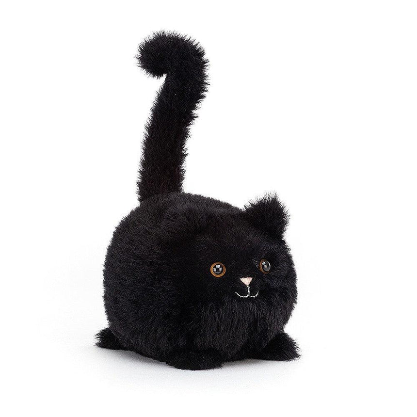 Jellycat: przytulanka czarny kotek Kitten Caboodle Black 10 cm - Noski Noski
