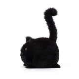 Jellycat: przytulanka czarny kotek Kitten Caboodle Black 10 cm - Noski Noski