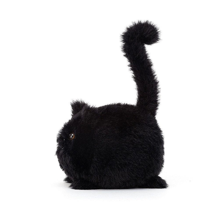 Jellycat: przytulanka czarny kotek Kitten Caboodle Black 10 cm - Noski Noski