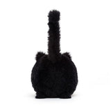 Jellycat: przytulanka czarny kotek Kitten Caboodle Black 10 cm - Noski Noski