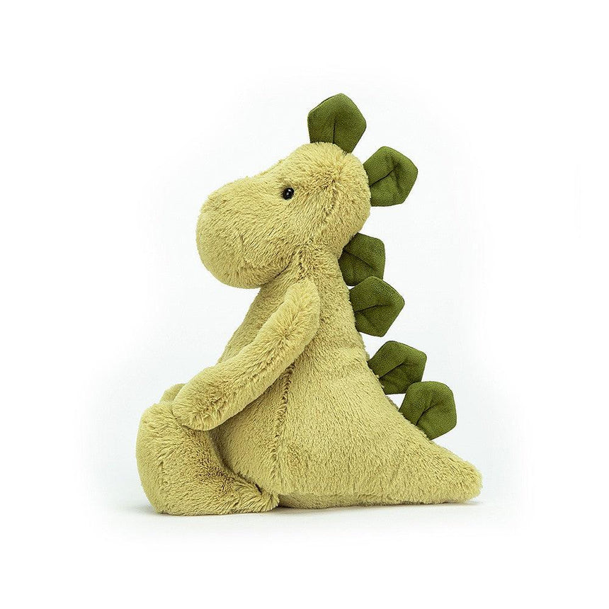 Jellycat: przytulanka dinozaur Bashful Dino 18 cm - Noski Noski