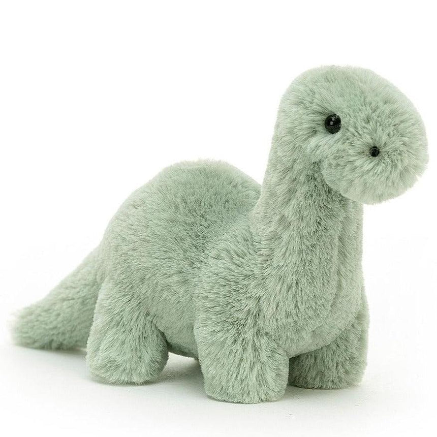 Jellycat: przytulanka dinuś Fossilly Brontosaurus 8 cm - Noski Noski
