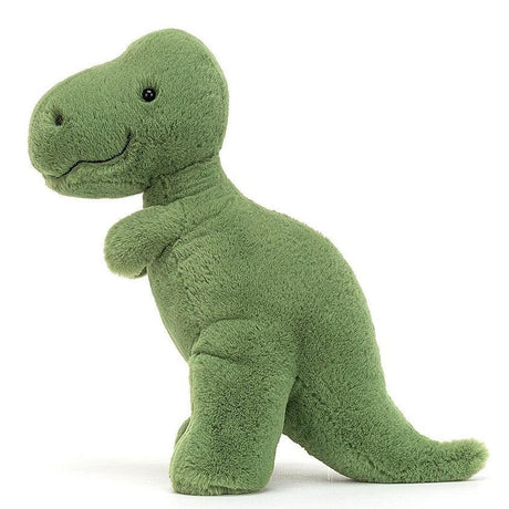 Pluszowy dinozaur Jellycat Fossilly T-Rex 28 cm, miękka maskotka, idealna przytulanka i wyjątkowy prezent dla dzieci.