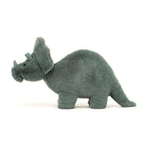 Jellycat: przytulanka dinuś Fossilly Triceratops 10 cm - Noski Noski