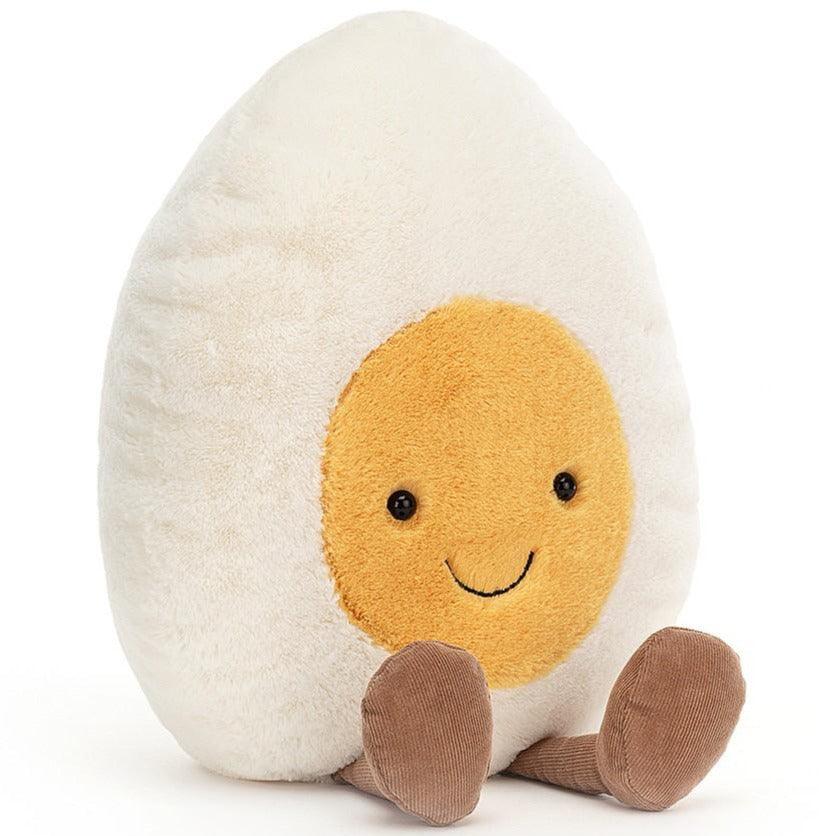 Jellycat: przytulanka duże jajko gotowane Amuseable Boiled Egg 28 cm - Noski Noski