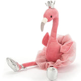 Jellycat: przytulanka flaming w koronie Fancy Flamingo 34 cm - Noski Noski