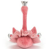 Jellycat: przytulanka flaming w koronie Fancy Flamingo 34 cm - Noski Noski