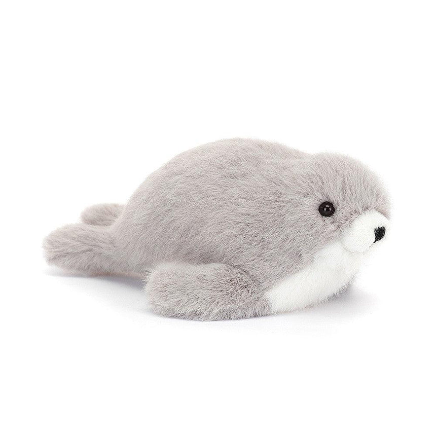Jellycat: przytulanka foka szara Nauticool Grey Seal 15 cm - Noski Noski
