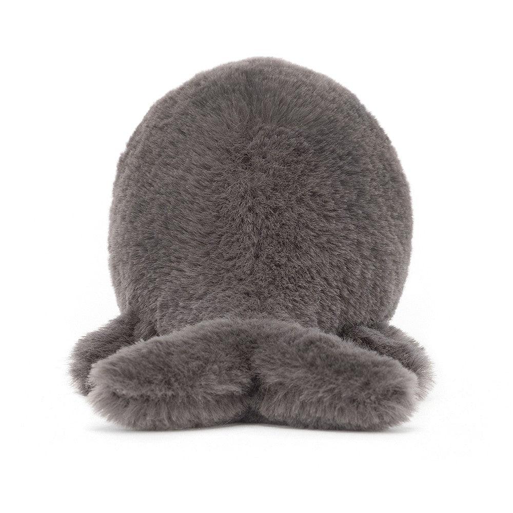 Jellycat: przytulanka grafitowy wieloryb Wavelly 15 cm - Noski Noski