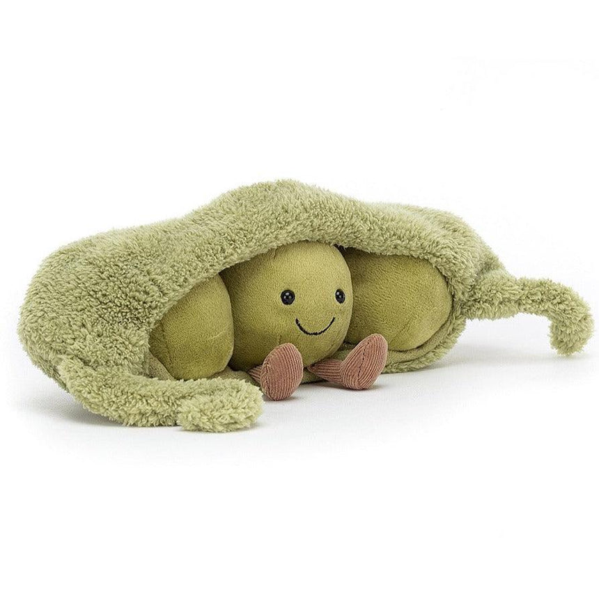 Jellycat: przytulanka groszek Amuseable Pea In A Pod 26 cm - Noski Noski