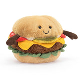 Jellycat: przytulanka hamburger Amuseable Burger 11 cm - Noski Noski