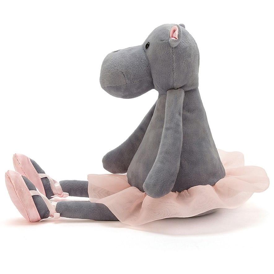 Jellycat: przytulanka hipopotam baletnica Dancing Darcey 33 cm - Noski Noski