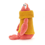 Jellycat: przytulanka homar w sweterku Cozy Crew Lobster 21 cm - Noski Noski