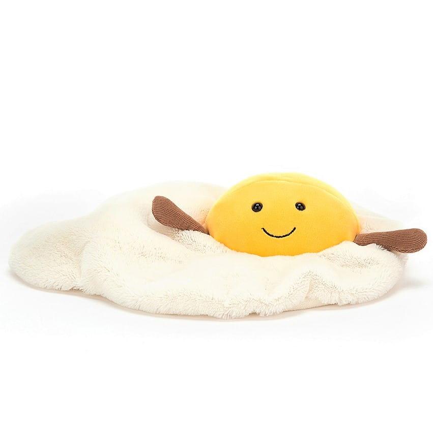 Jellycat: przytulanka jajko sadzone Amuseable Fried Egg 27 cm - Noski Noski