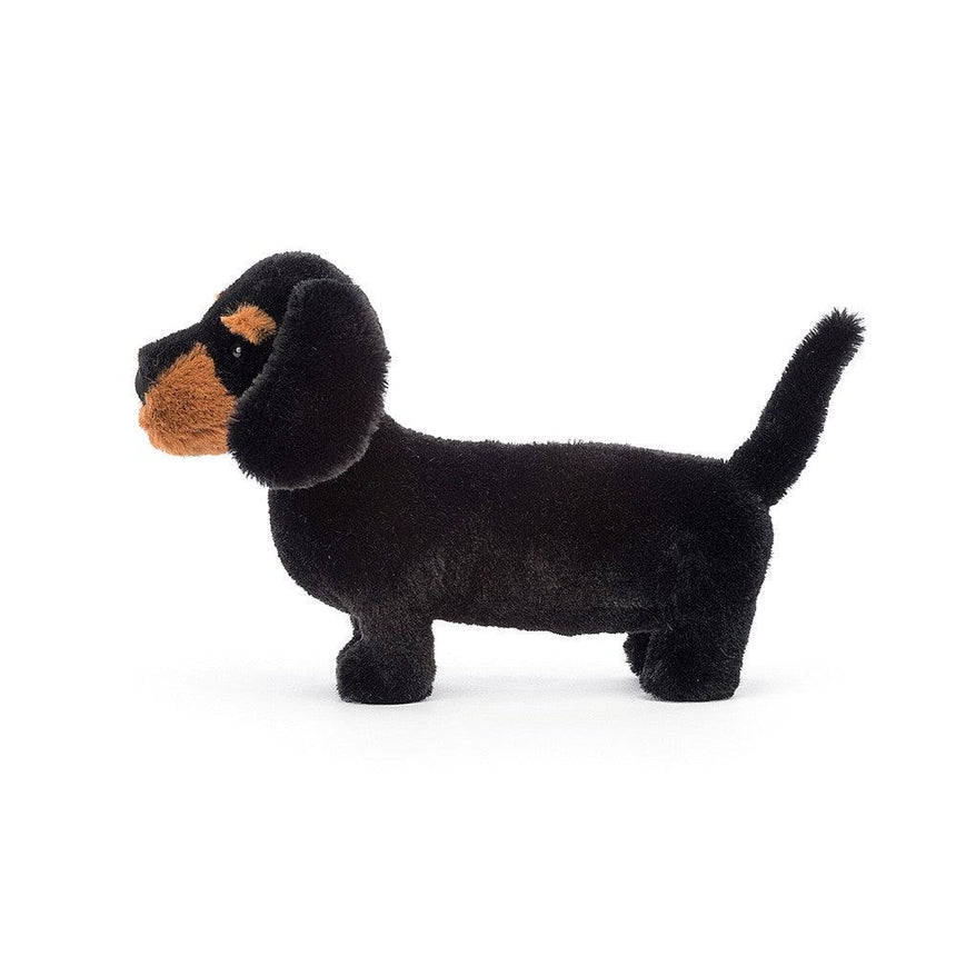 Jellycat: przytulanka jamnik Freddie Sausage Dog 13 cm - Noski Noski