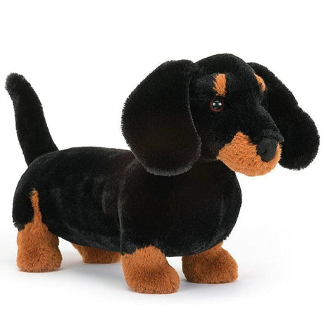 Jellycat: przytulanka jamnik Freddie Sausage Dog 17 cm - Noski Noski