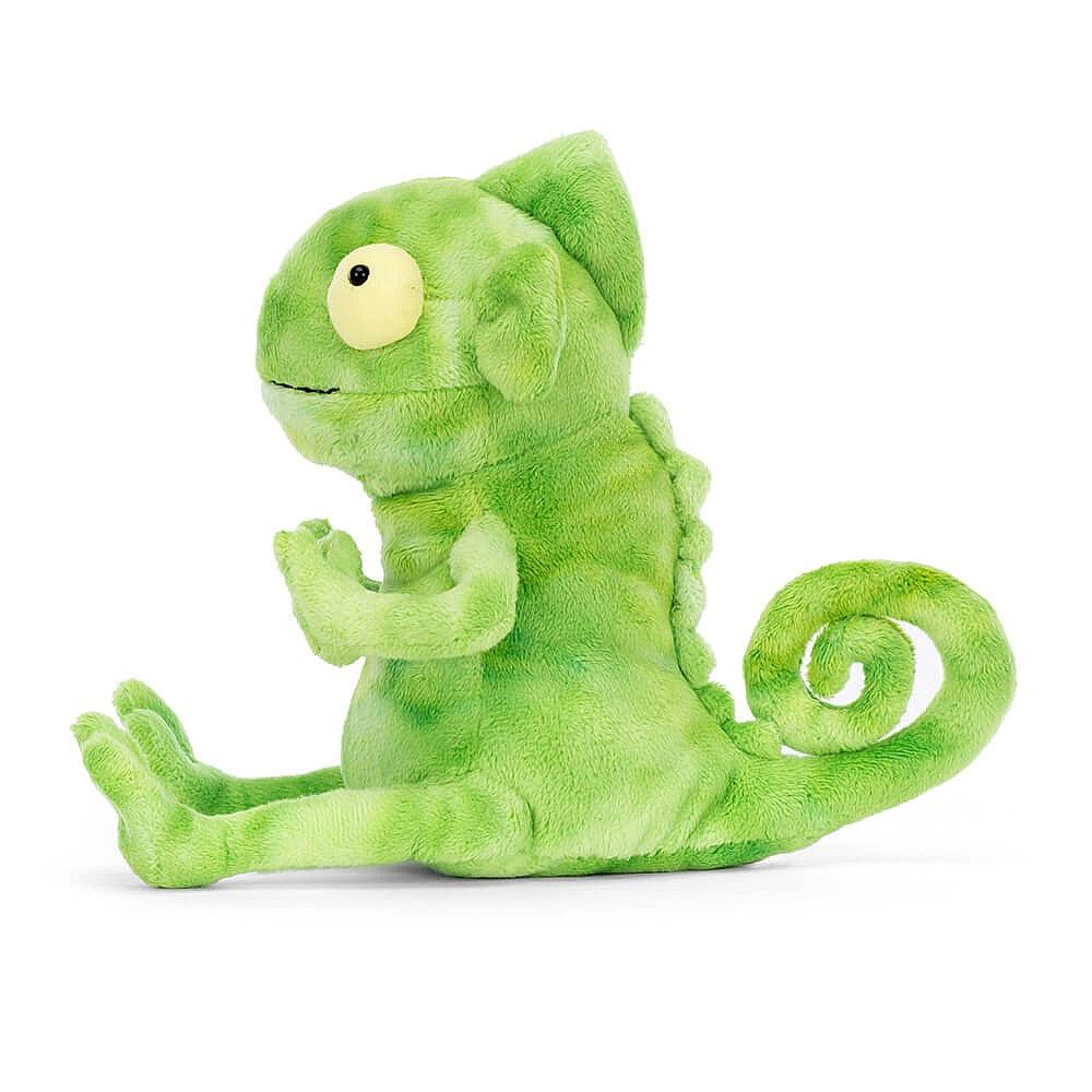 Jellycat: przytulanka kameleon Frankie Frilled-Neck Lizard 20 cm - Noski Noski