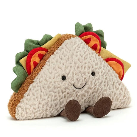 Pluszowa kanapka Jellycat Amuseable - pluszaki, maskotka z uśmiechem, idealna przytulanka dla najmłodszych dzieci.