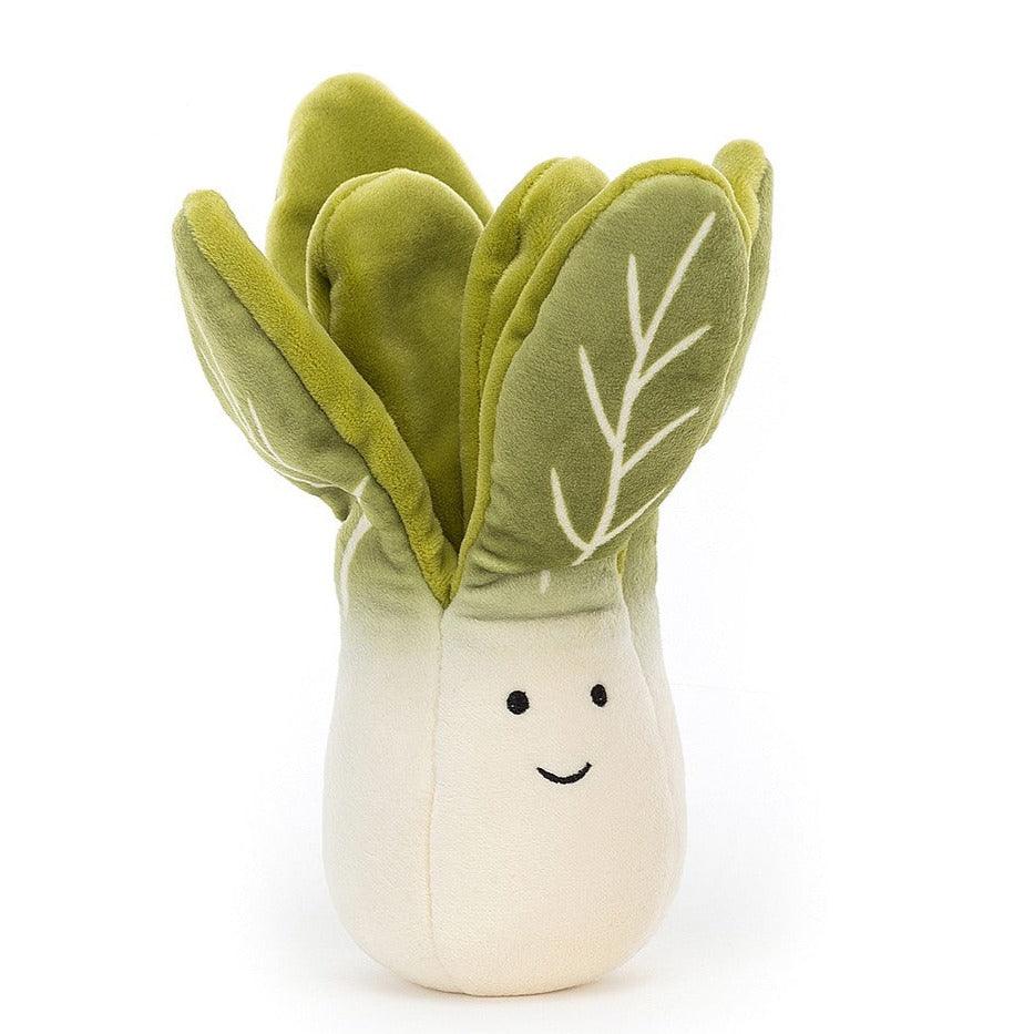 Pluszak Jellycat Bok Choy 17 cm - mięciutka, urocza maskotka-warzywo do przytulania, idealna dla maluszków.