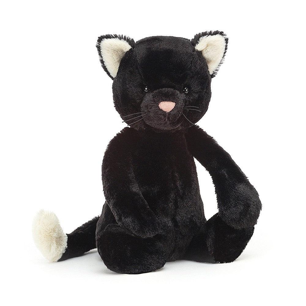 Jellycat: przytulanka kot Bashful Black Kitten 31 cm - Noski Noski