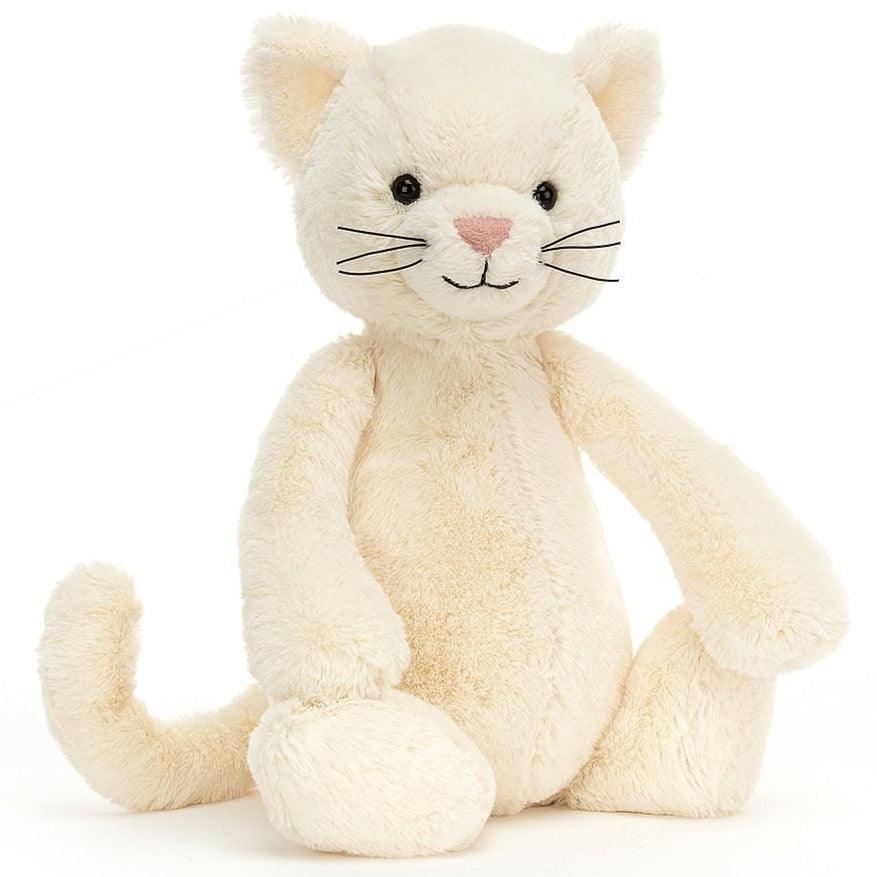 Jellycat: przytulanka kot Bashful Cream Kitten 31 cm - Noski Noski
