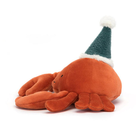 Jellycat: przytulanka krab w czapeczce Celebration Crustacean Crab 16 cm - Noski Noski