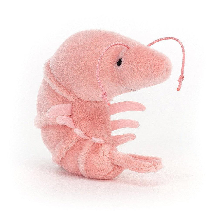 Jellycat: przytulanka krewetka Sensational Seafood Shrimp 8 cm - Noski Noski